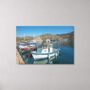Toile Port de Bozburun près de Marmaris, Turquie