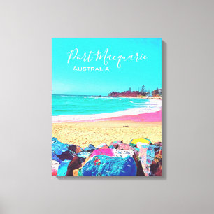Toile Port Macquarie NSW Australie paysage de voyage