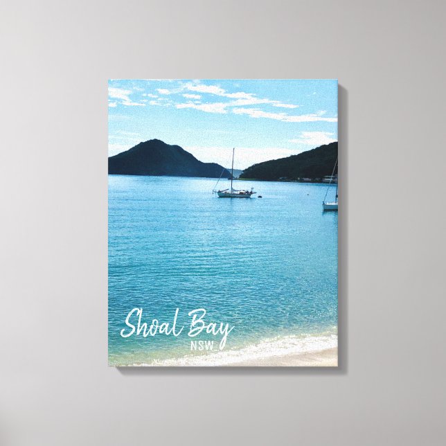 Toile Port Shoal Bay Stephens NSW (Recto)