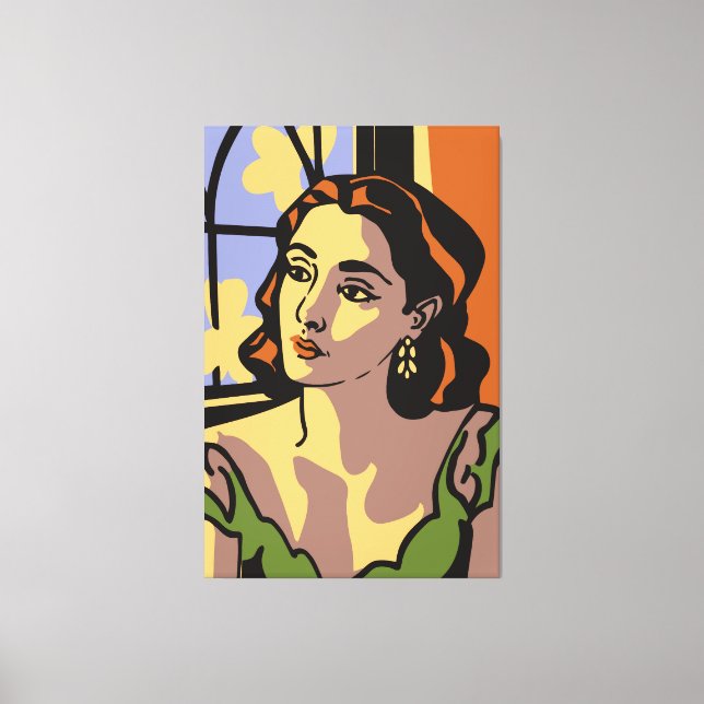 Toile Porte-femmes pop art (Recto)