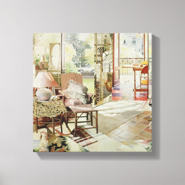 Toile Porte ouverte 1987 (Recto)