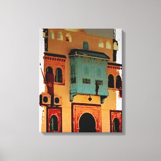 Toile Porte, Tunisie, Afrique du Nord (Recto)