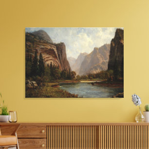 Toile Portes du Yosemite – Albert Bierstadt