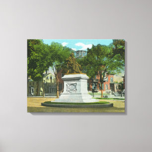 Toile Portland, MaineOverhead Vue de Portland