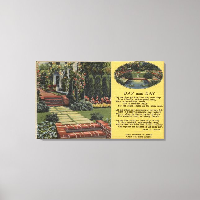 Toile Portland, Oregon - Festival Rose Queens Court (Recto)