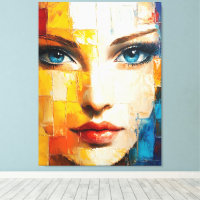 Portrait Abstrait d'une femme