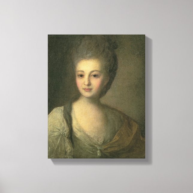 Toile Portrait d'Alexandre P. Struyskaya 1772 (Recto)