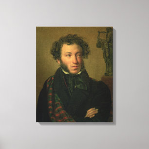 Toile Portrait d'Alexandre Pushkin, 1827