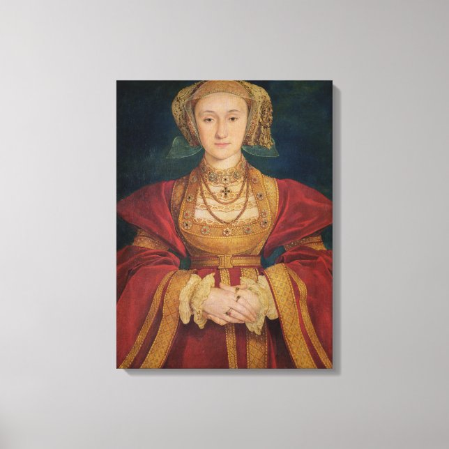 Toile Portrait d'Anne de Cleves 1539 (Recto)