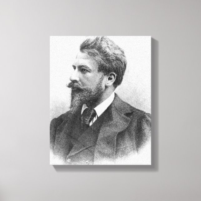 Toile Portrait d'Arthur Schnitzler (Recto)