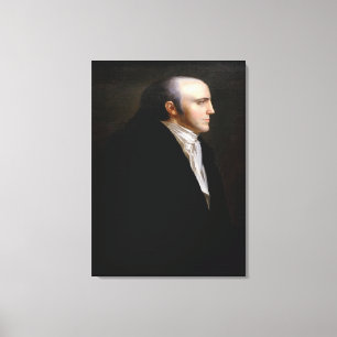 Toile Portrait de BAVURES d'AARON par John Vanderlyn
