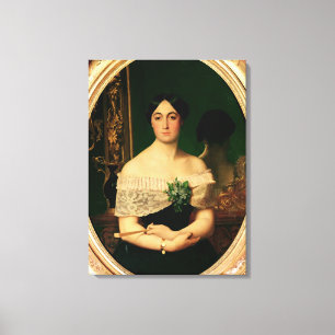 Toile Portrait de bouleau de Marianne Elisa