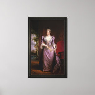 Toile Portrait de Caroline Scott Harrison