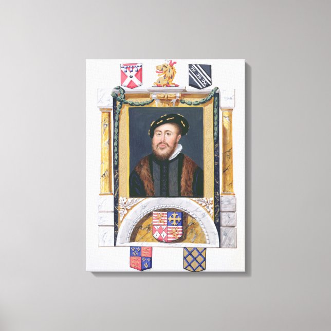 Toile Portrait de Charles Brandon (1488-1545) Duc de Su (Recto)
