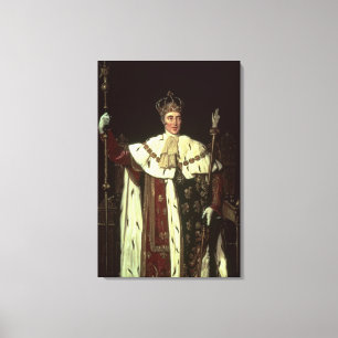 Toile Portrait de Charles X de la France, 1829
