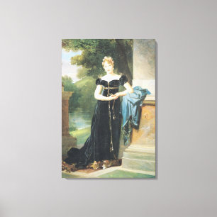 Toile Portrait de comtesse Walewska de Marie Laczinska