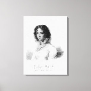 Toile Portrait de Constanze Mozart 1828