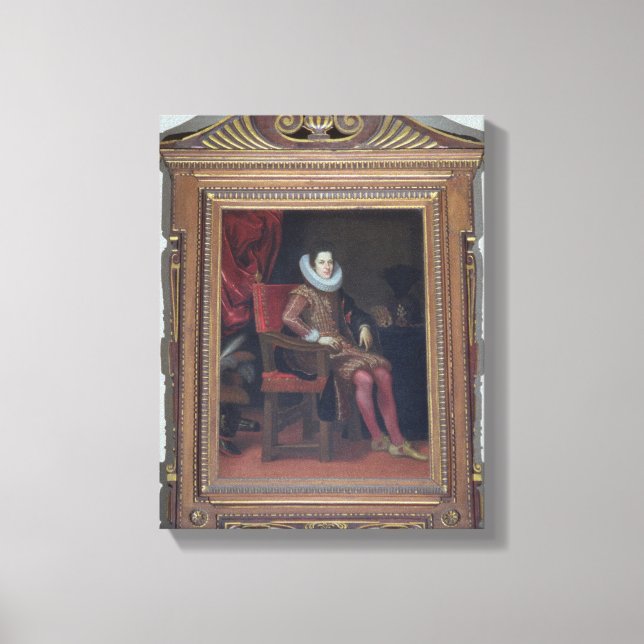 Toile Portrait de Cosimo II de'Medici (1590-1621) (huile (Recto)