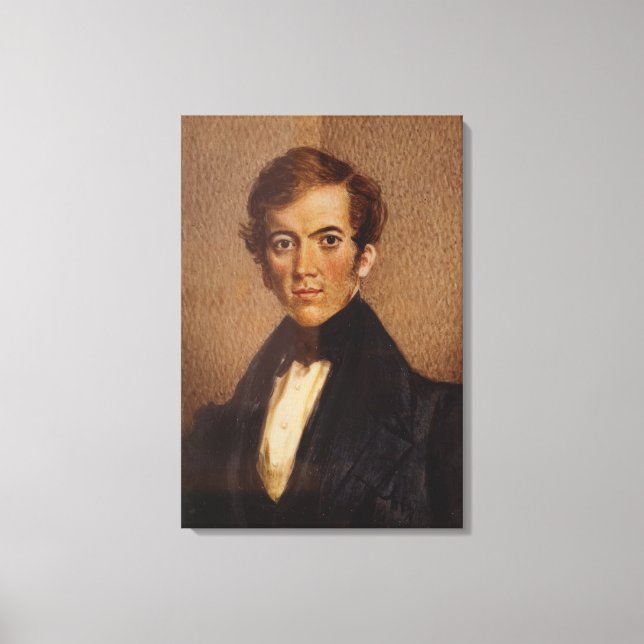 Toile Portrait de David Livingstone (Recto)