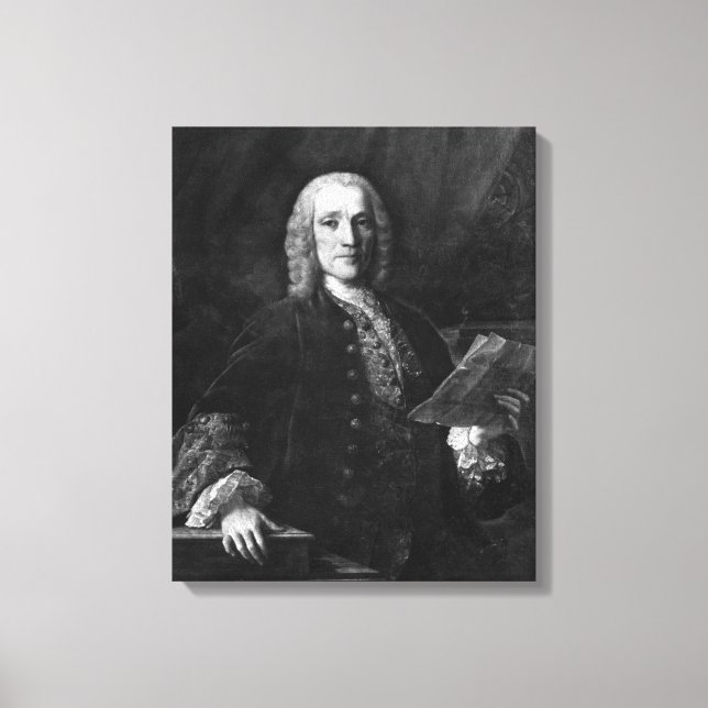 Toile Portrait de Domenico Scarlatti (Recto)