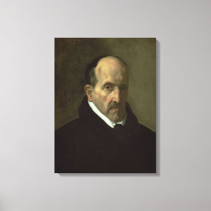 Toile Portrait de Don Luis de Gongora y Argote 1622