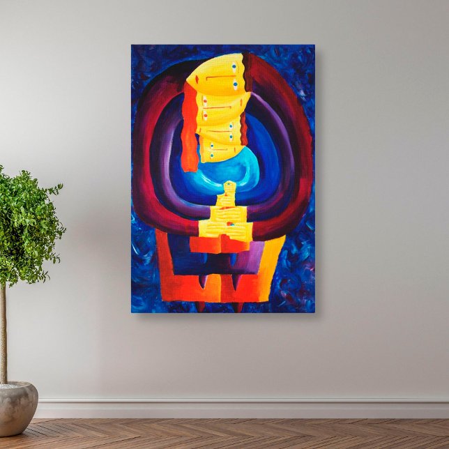 Toile Portrait de famille moderne ensemble (Créateur téléchargé)
