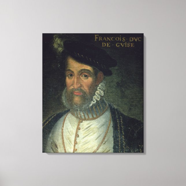 Toile Portrait de François, 2e Duc Guise (1519-63) Fre (Recto)