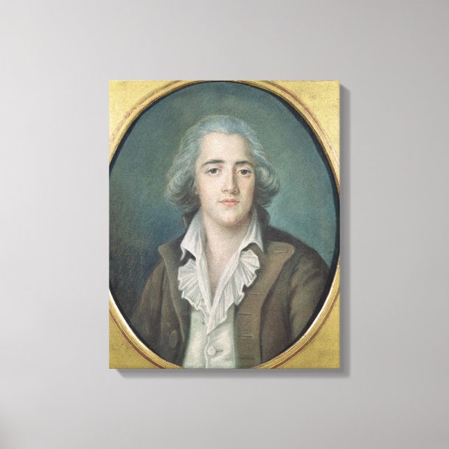 Toile Portrait de François René Vicomte de 2 (Recto)