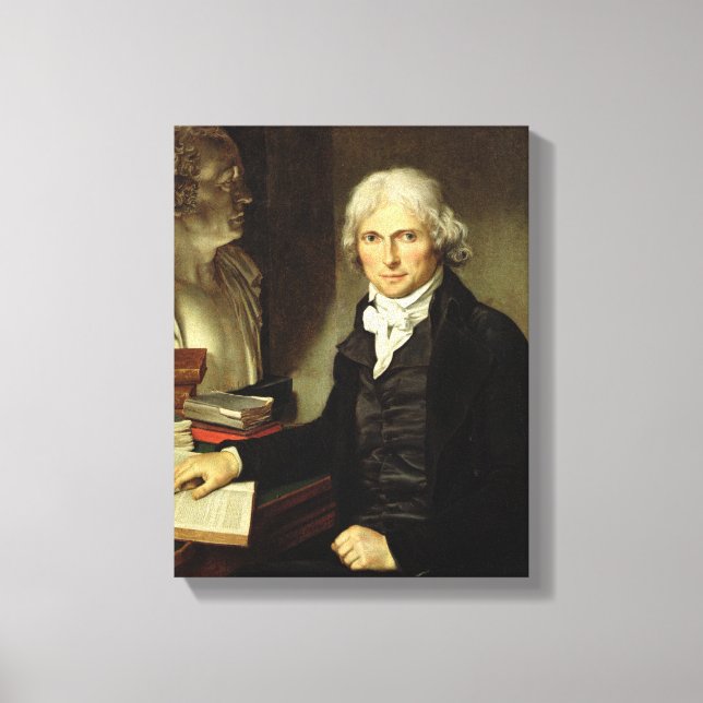 Toile Portrait de François Xavier Bichat (Recto)