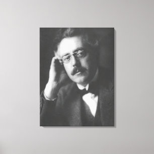 Toile Portrait de Frank Bridge (1879-1941) (photo b/w)