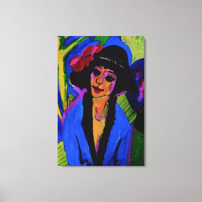 Toile "Portrait de Gerda" Chef-d'oeuvre c1914 (Recto)