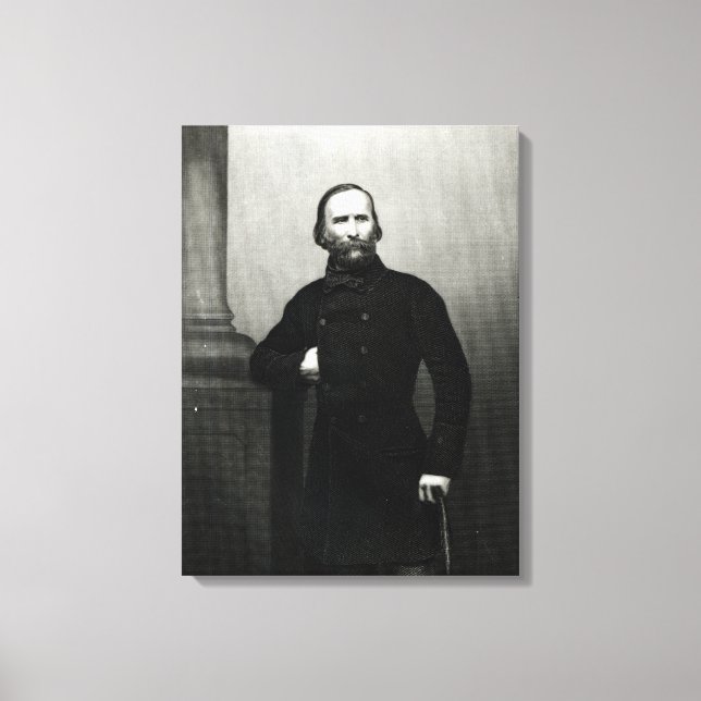 Toile Portrait de Giuseppe Garibaldi (Recto)
