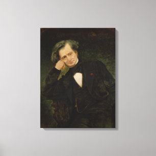 Toile Portrait de Hector Berlioz