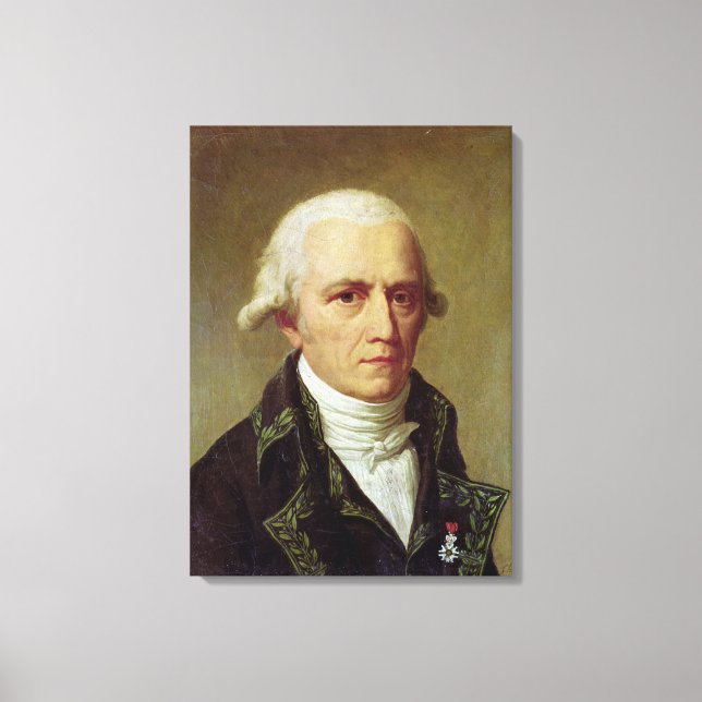 Toile Portrait de Jean-Baptiste de Monet (Recto)