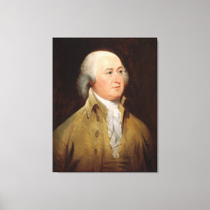 Toile Portrait de JOHN ADAMS par la copie de John