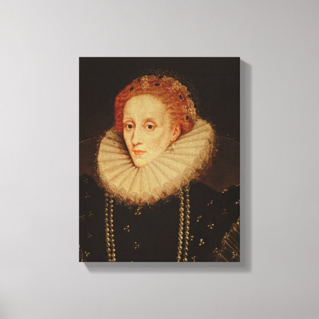 Toile Portrait de la reine Elizabeth I (Recto)