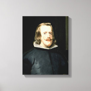 Toile Portrait de la robe de Philip IV devant le