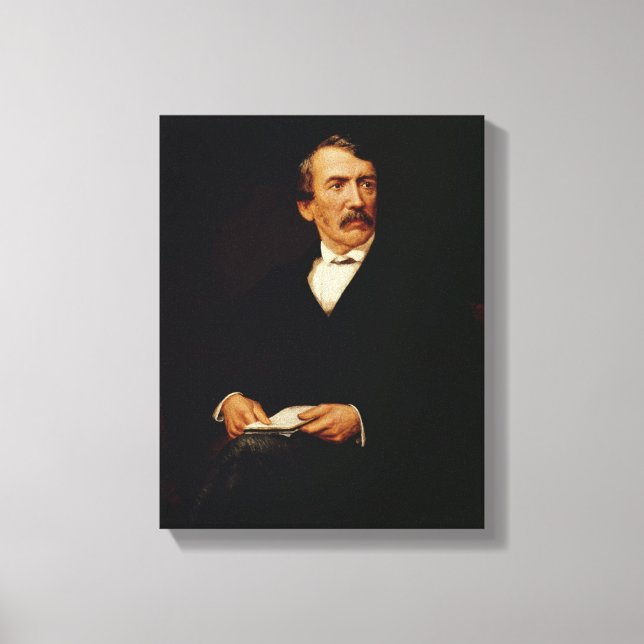 Toile Portrait de Livingstone (Recto)