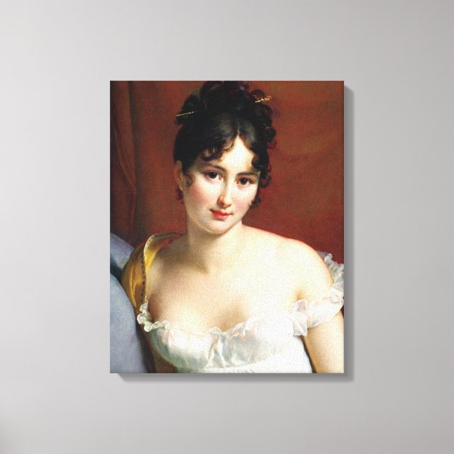 Toile Portrait de Madame Recamier (Recto)