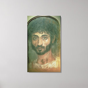 Toile Portrait de maman d'un homme, de Fayum,