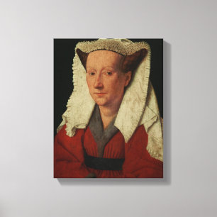 Toile Portrait de Margaret van Eyck, 1439