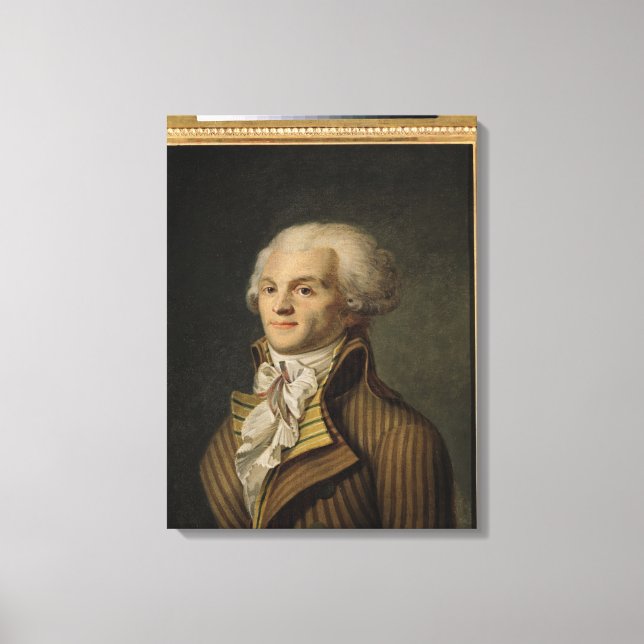 Toile Portrait de Maximilien de Robespierre (Recto)