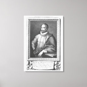 Toile Portrait de Miguel de Cervantes Saavedra