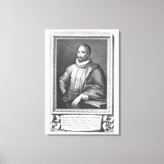 Toile Portrait de Miguel de Cervantes Saavedra