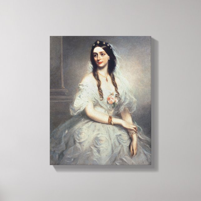 Toile Portrait de Mme C.W.Stoughton (d.1907), Three-quar (Recto)