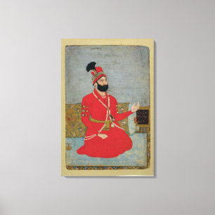 Toile Portrait de nadir Shah Afshar de Perse (1688-1747