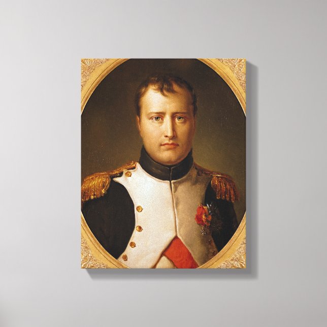 Toile Portrait de Napoléon en uniforme (Recto)