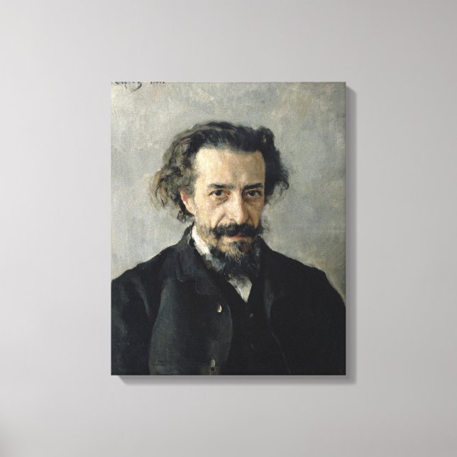 Toile Portrait de Pavel Blaramberg 1888 (Recto)