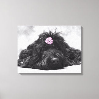 Toile Portrait de pouce