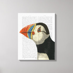 Toile Portrait de Puffin
